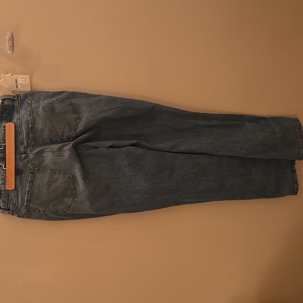 Abercrombie & Fitch The 90's Slim Straight Ultra High Rise Curve Love Jean - Picture 6 of 7